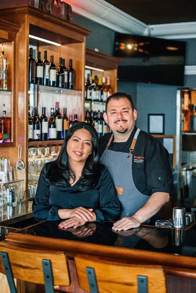 Adrian and Soco, Owners of Red Cork Bistro in Mukilteo