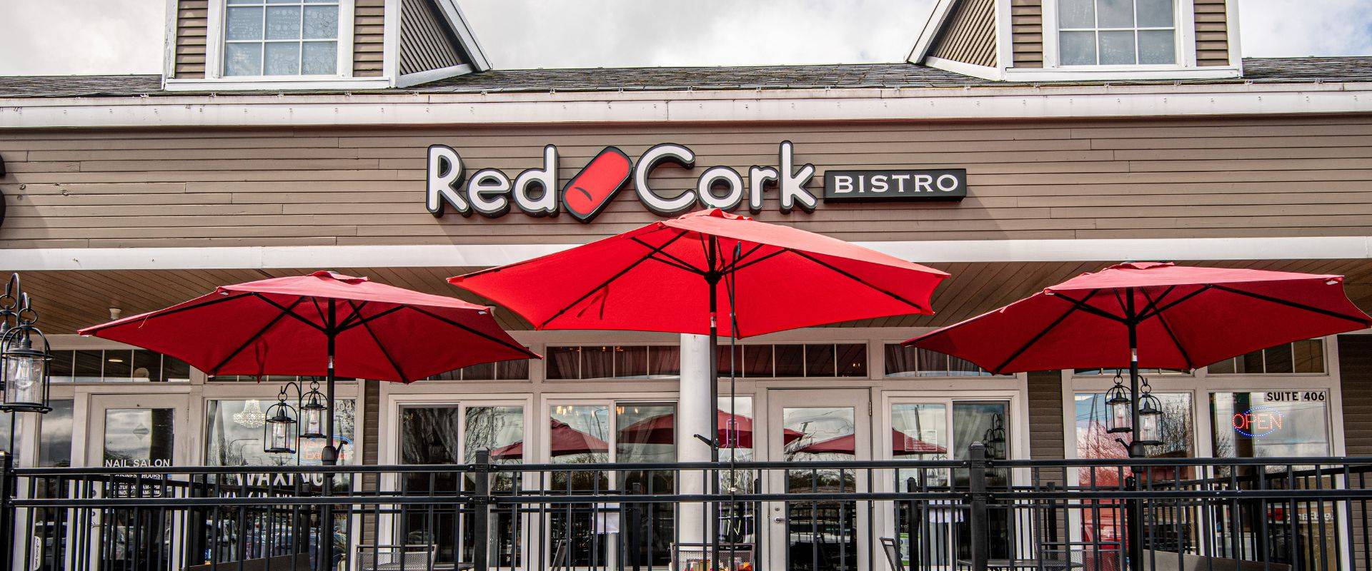 Red Cork Bistro in Mukilteo is located in the Harbor Pointe Shopping Center on Mukilteo Speedway.